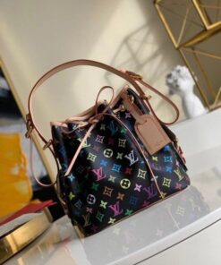 Replica Louis Vuitton Petit Noe Bag Monogram Multicolore M42230 BLV588 2