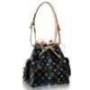 Replica Louis Vuitton Petit Noe Bag Monogram Multicolore M42229 BLV589 12