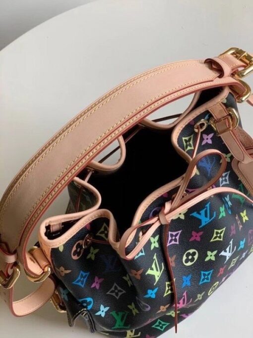 Replica Louis Vuitton Petit Noe Bag Monogram Multicolore M42230 BLV588 6