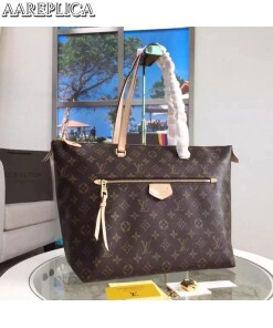 Replica Louis Vuitton Iena MM Bag Monogram Canvas M42267 BLV470 2