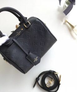 Replica Louis Vuitton Speedy Bandouliere 20 Monogram Empreinte M42397 BLV552 2