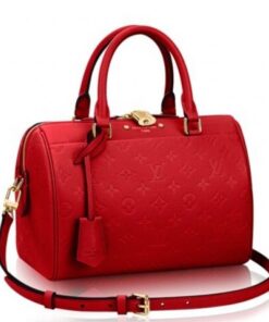 Replica Louis Vuitton Speedy Bandouliere 25 Monogram Empreinte M42399 BLV553