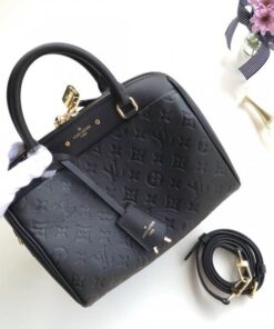 Replica Louis Vuitton Speedy Bandouliere 25 Monogram Empreinte M42401 BLV554 2