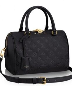 Replica Louis Vuitton Speedy Bandouliere 30 Monogram Empreinte M42406 BLV555