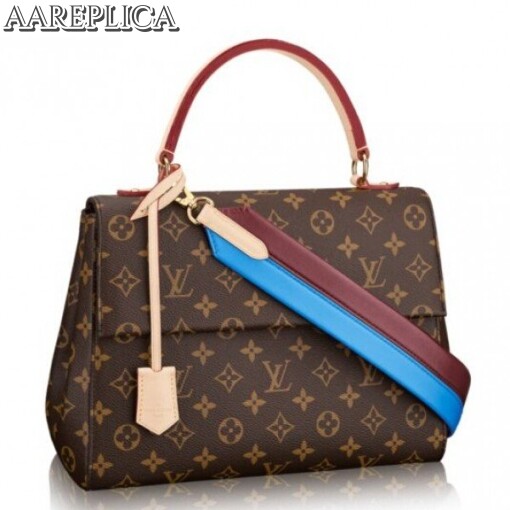 Replica Louis Vuitton Cluny MM Bag Monogram Canvas M42735 BLV468