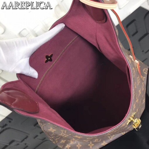 Replica Louis Vuitton Flower Hobo Monogram Canvas M43547 BLV413 7