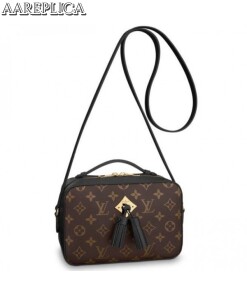 Replica Louis Vuitton Black Saintonge Bag Monogram M43555 BLV423