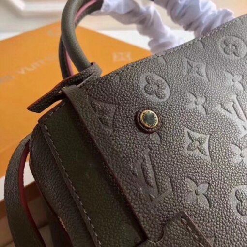 Replica Louis Vuitton Montaigne MM Bag Monogram Empreinte M43660 BLV538 3