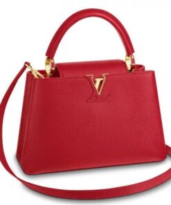 Replica Louis Vuitton Capucines PM Bag Taurillon Leather M43935 BLV844