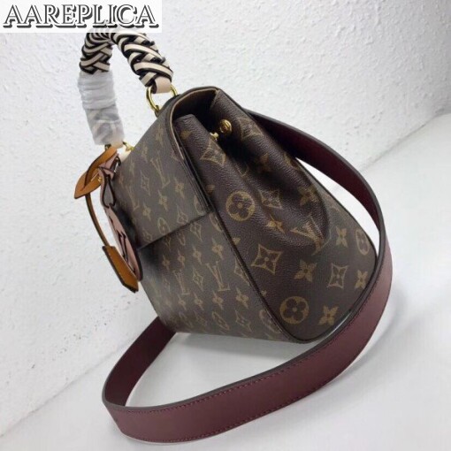 Replica Louis Vuitton Cluny BB Braided Monogram M43982 BLV305 3