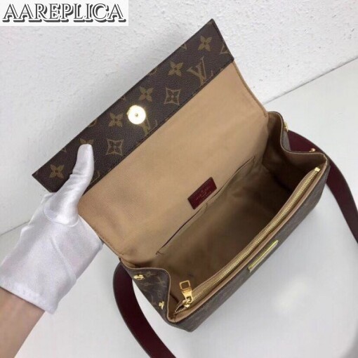 Replica Louis Vuitton Cluny BB Braided Monogram M43982 BLV305 6