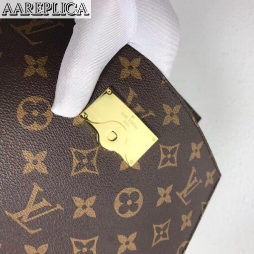 Replica Louis Vuitton Cluny BB Braided Monogram M43982 BLV305 8