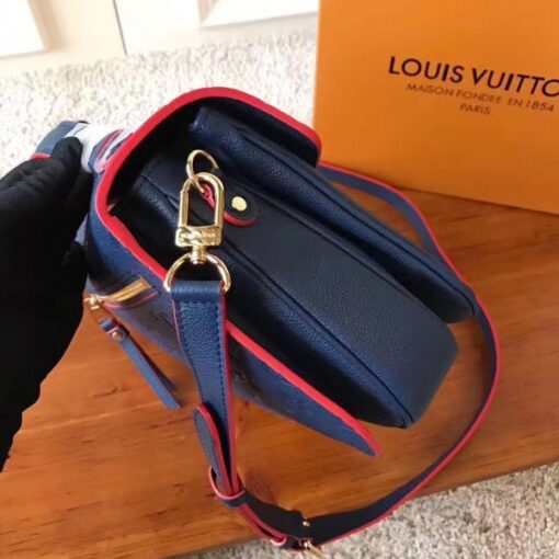 Replica Louis Vuitton Pochette Metis Bag Monogram Empreinte M44071 BLV574 4