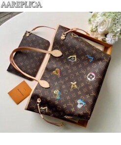 Replica Louis Vuitton Neverfull MM Bag Monogram Flowers M44364 BLV323 2