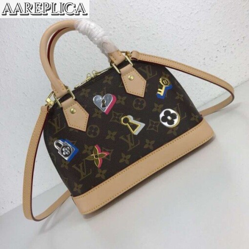 Replica Louis Vuitton Alma BB Bag Monogram Canvas M44368 BLV321 3