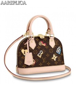 Replica Louis Vuitton Alma BB Bag Monogram Canvas M44368 BLV321