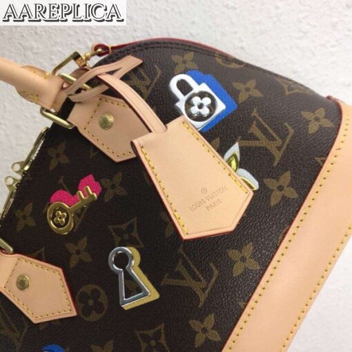 Replica Louis Vuitton Alma BB Bag Monogram Canvas M44368 BLV321 5