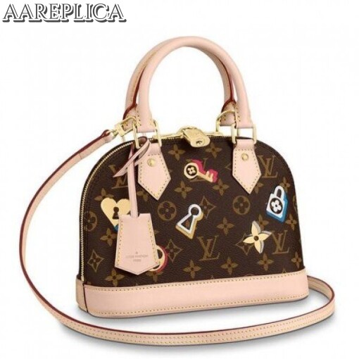 Replica Louis Vuitton Alma BB Bag Monogram Canvas M44368 BLV321