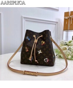 Replica Louis Vuitton Neonoe Bag Monogram Flowers M44369 BLV324 2