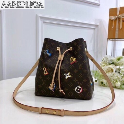 Replica Louis Vuitton Neonoe Bag Monogram Flowers M44369 BLV324 2