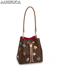 Replica Louis Vuitton Neonoe Bag Monogram Flowers M44369 BLV324