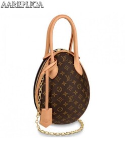 Replica Louis Vuitton LV Egg Bag Monogram Cafskin M44587 BLV303