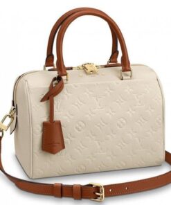 Replica Louis Vuitton Speedy Bandouliere 25 Monogram Empreinte M44736 BLV566