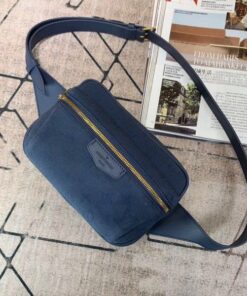 Replica Louis Vuitton Outdoor Bumbag Blue Denim M44741 BLV855 2