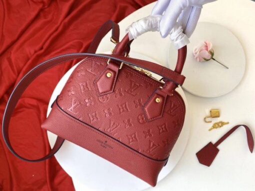 Replica Louis Vuitton Neo Alma BB Bag Monogram Empreinte M44866 BLV502 2