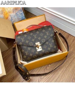 Replica Louis Vuitton Pochette Metis Bag Monogram Canvas M44875 BLV342 2