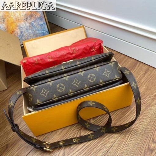 Replica Louis Vuitton Pochette Metis Bag Monogram Canvas M44875 BLV342 5