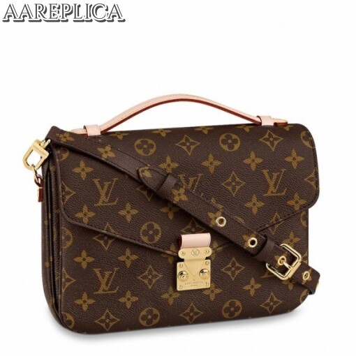 Replica Louis Vuitton Pochette Metis Bag Monogram Canvas M44875 BLV342