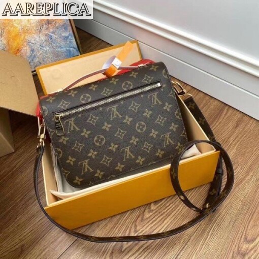 Replica Louis Vuitton Pochette Metis Bag Monogram Canvas M44875 BLV342 7