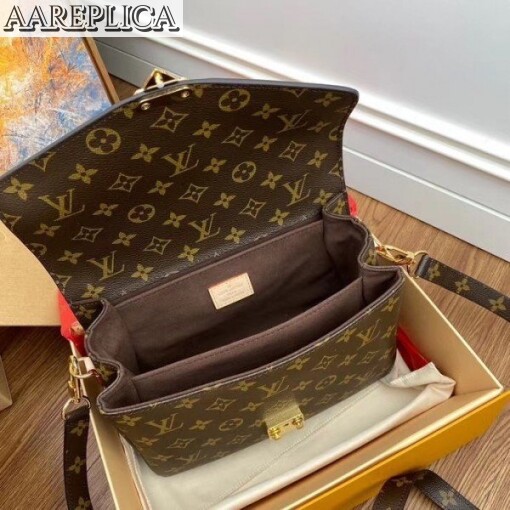 Replica Louis Vuitton Pochette Metis Bag Monogram Canvas M44875 BLV342 8