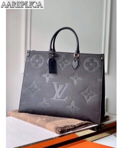 Replica Louis Vuitton Onthego GM Bag Monogram Empreinte Giant M44925 BLV492 2