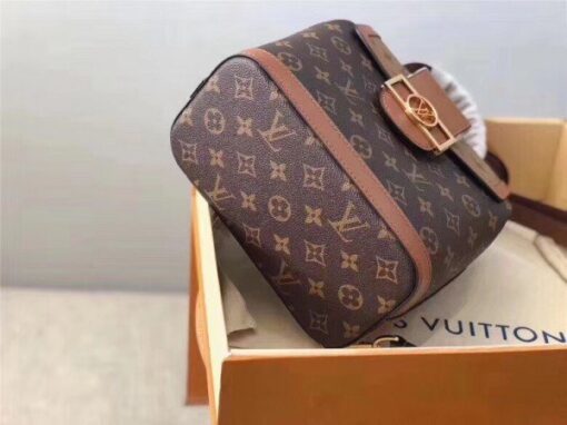 Replica Louis Vuitton Dauphine Backpack PM Monogram Reverse M45142 BLV009 8