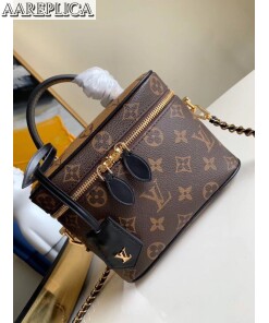 Replica Louis Vuitton Vanity PM Bag Monogram Reverse M45165 BLV369 2