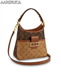 Replica Louis Vuitton Hobo Dauphine PM Monogram Reverse M45194 BLV366