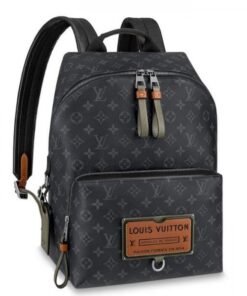 Replica Louis Vuitton Discovery Backpack Monogram Eclipse M45218 BLV883