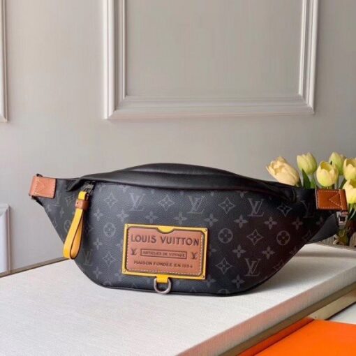 Replica Louis Vuitton Discovery Bumbag Monogram Eclipse M45220 BLV861 2