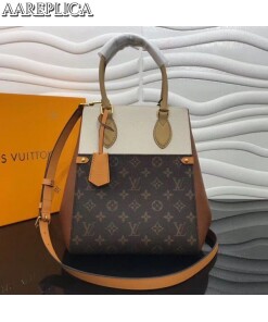 Replica Louis Vuitton Fold Tote MM Monogram Calfskin M45376 BLV364 2