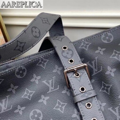 Replica Louis Vuitton New Cabas Zippe GM Monogram Eclipse M45379 BLV914 4