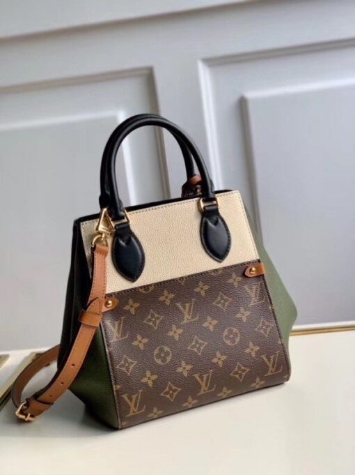 Replica Louis Vuitton Fold Tote PM Monogram Calfskin M45388 BLV697 3