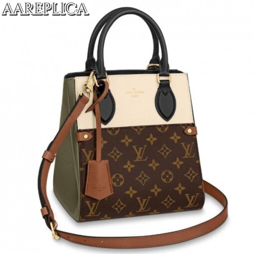 Replica Louis Vuitton Fold Tote PM Monogram Calfskin M45388 BLV350