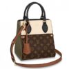 Replica Louis Vuitton Fold Tote MM Monogram Calfskin M45409 BLV696 11