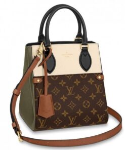 Replica Louis Vuitton Fold Tote PM Monogram Calfskin M45388 BLV697