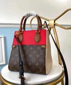 Replica Louis Vuitton Fold Tote PM Monogram Calfskin M45389 BLV698 2