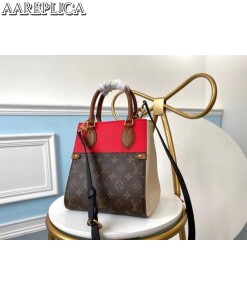 Replica Louis Vuitton Fold Tote PM Monogram Calfskin M45389 BLV349 2