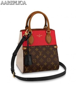 Replica Louis Vuitton Fold Tote PM Monogram Calfskin M45389 BLV349