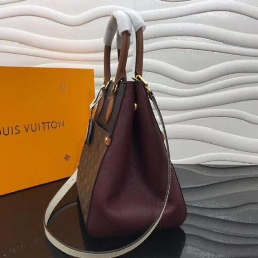 Replica Louis Vuitton Fold Tote MM Monogram Calfskin M45409 BLV696 3